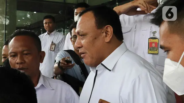 Firli Bahuri usai Diperiksa Dewas KPK