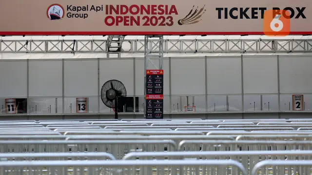 Foto: Istora Senayan Bersolek, Siap Sambut Indonesia Open 2023