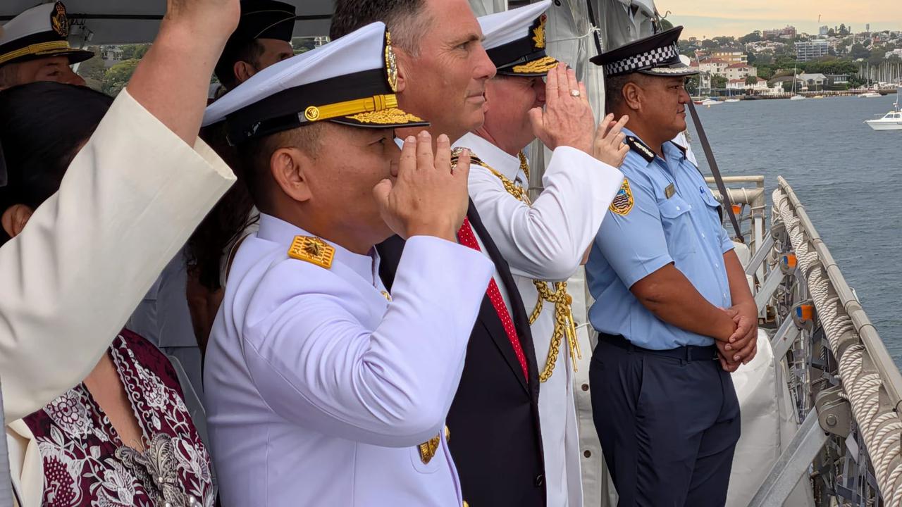 FOTO: KRI Raden Eddy Martadinata-331 Ikuti IFR dan Latma Kakadu 2026 di Australia