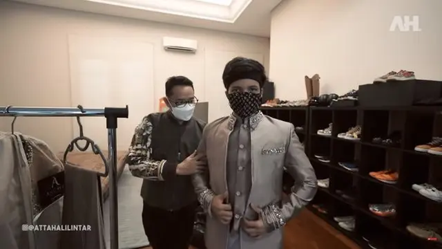 Jelang Hari Pernikahan, Ini 7 Momen Atta Halilintar Fitting Baju