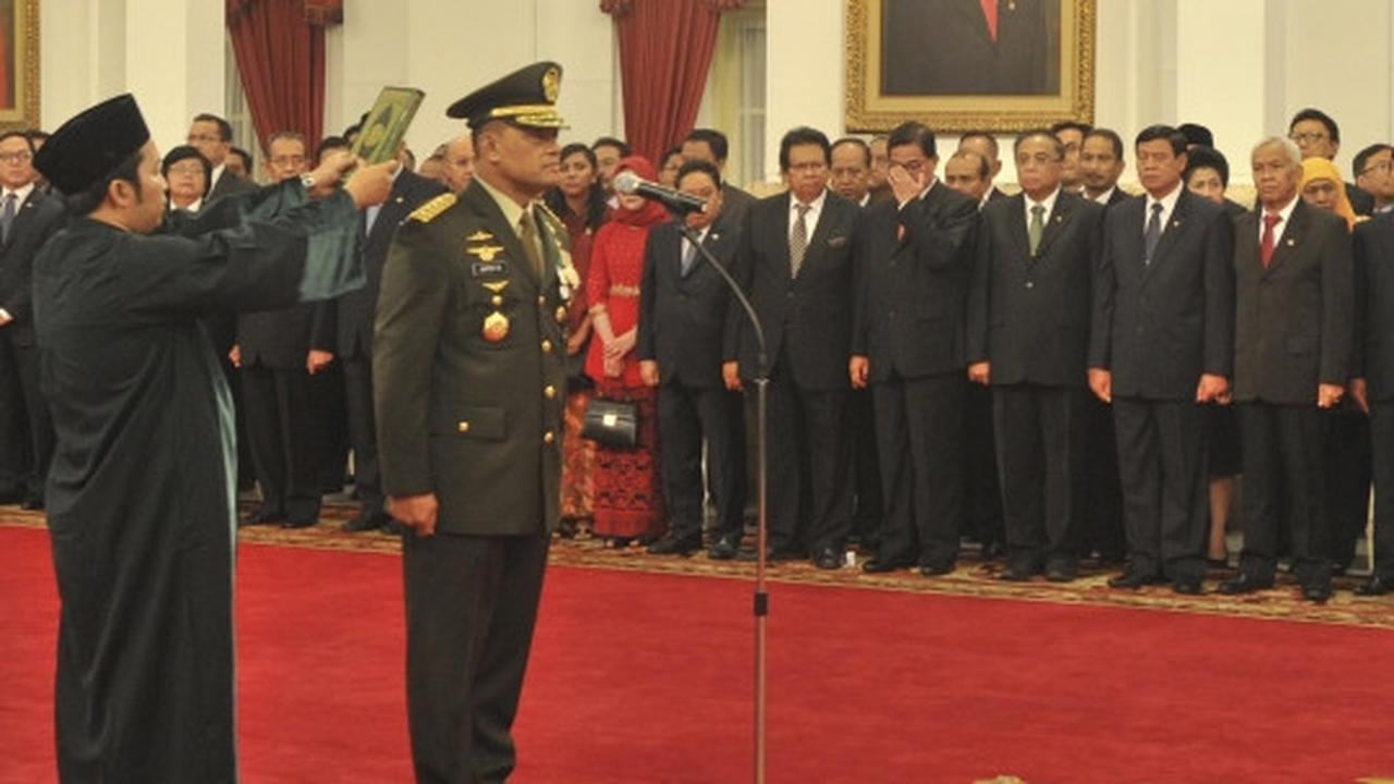 Jenderal Gatot Nurmantyo resmi jabat Panglima TNI