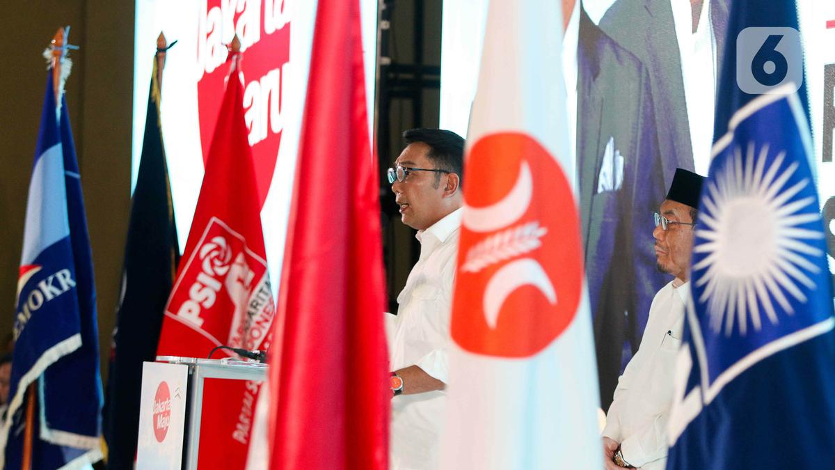 Ridwan Kamil Pede Tetap Didukung 12 Partai di Pilkada Jakarta Meski Ada Putusan MK