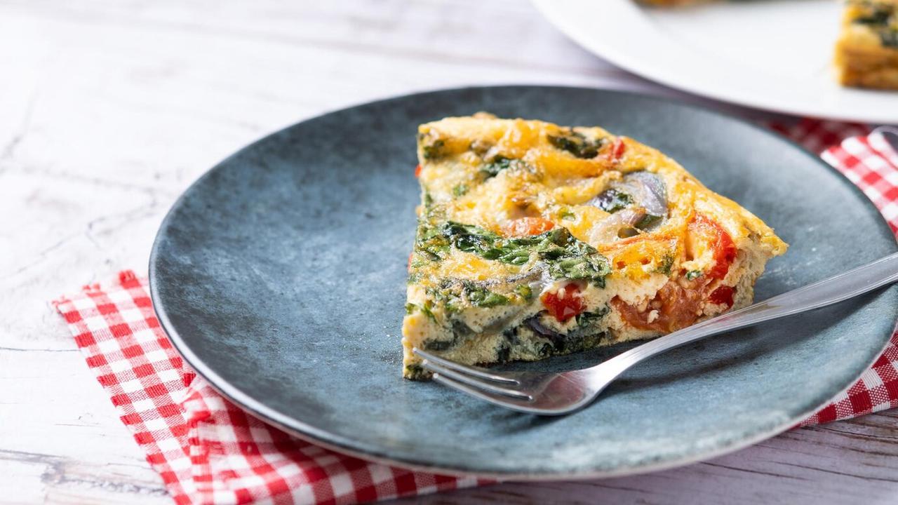 Frittata Bayam Keju