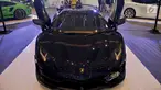 Lamborghini Aventador SVJ saat dipamerkan di ajang Indonesia International Motor Show (IIMS) 2019, Jiexpo Kemayoran, Jakarta, Minggu (28/4/2019). Lamborghini ini memiliki teknologi terobosan terbaru serta desain aerodinamis berkat rancangan Aerodinamica Lamborghini Attiva. (merdeka.com/IqbalNugroho)