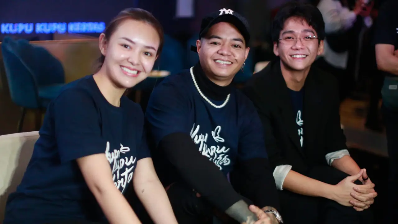 Reza Arap bersama Amanda Manopo (Liputan6.com - M Altaf Jauhar)