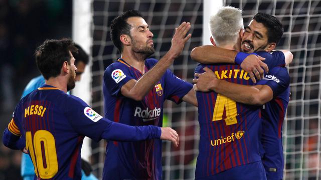 Barcelona Menang Telak di Kandang Real Betis