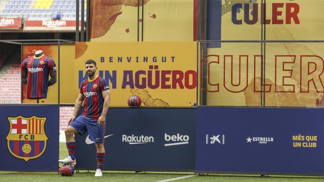 Sergio Aguero, Barcelona