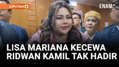 Selebgram Lisa Mariana bersama dengan tim kuasa hukum, datangi Pengadilan Negeri Bandung, Senin (19/5/2025) pagi. Namun, proses sidang pertama atas gugatan perdata yang diajukan  terhadap mantan Gubernur Jawa Barat, Ridwan Kamil terpaksa ditunda seba...
