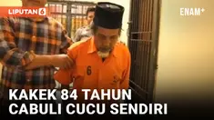 Keji! Kakek 84 Tahun di Lampung Tega Cabuli Cucunya Sendiri