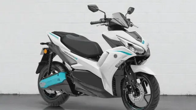 Yamaha Aerox Listrik Diperkenalkan, Sekali Cas Tembus 106 Km (Yamaha India)