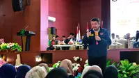 Kepala BNPT RI Komjen Pol Mohammed Rycko Amelza Dahniel menghadiri acara Pembekalan Mahasiswa KKN Reguler Universitas Islam Negeri (UIN) Alauddin Makassar Angkatan ke-74 Tahun 2024 di Kampus UIN Alauddin Makassar. (Ist)