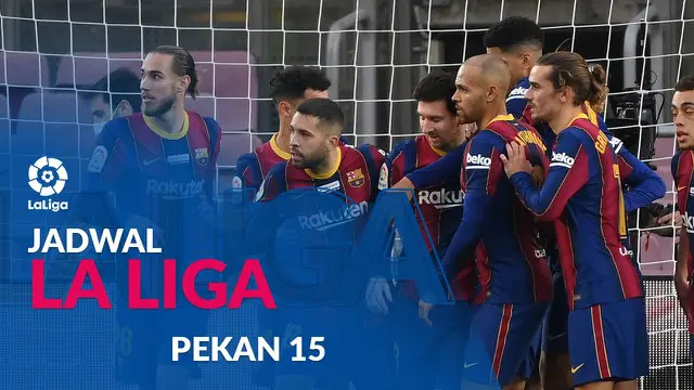 MOTION GRAFIS: Jadwal Liga Spanyol Pekan 15, Barcelona Tantang Real Valladolid