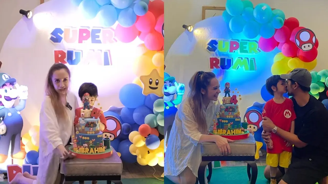 Potret Putri Anne Tanpa Hijab Bareng Arya Saloka