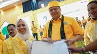 Ketua Umum DPP Partai Golkar Airlangga Hartarto Hadir di Rakornis DPD Golkar wilayah Maluku dan Maluku Utara (Malut). (Foto: Istimewa).