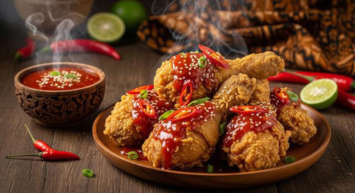 7 Resep Ayam Goreng Saus Pedas Manis, Renyah di Luar dan Juicy di Dalam