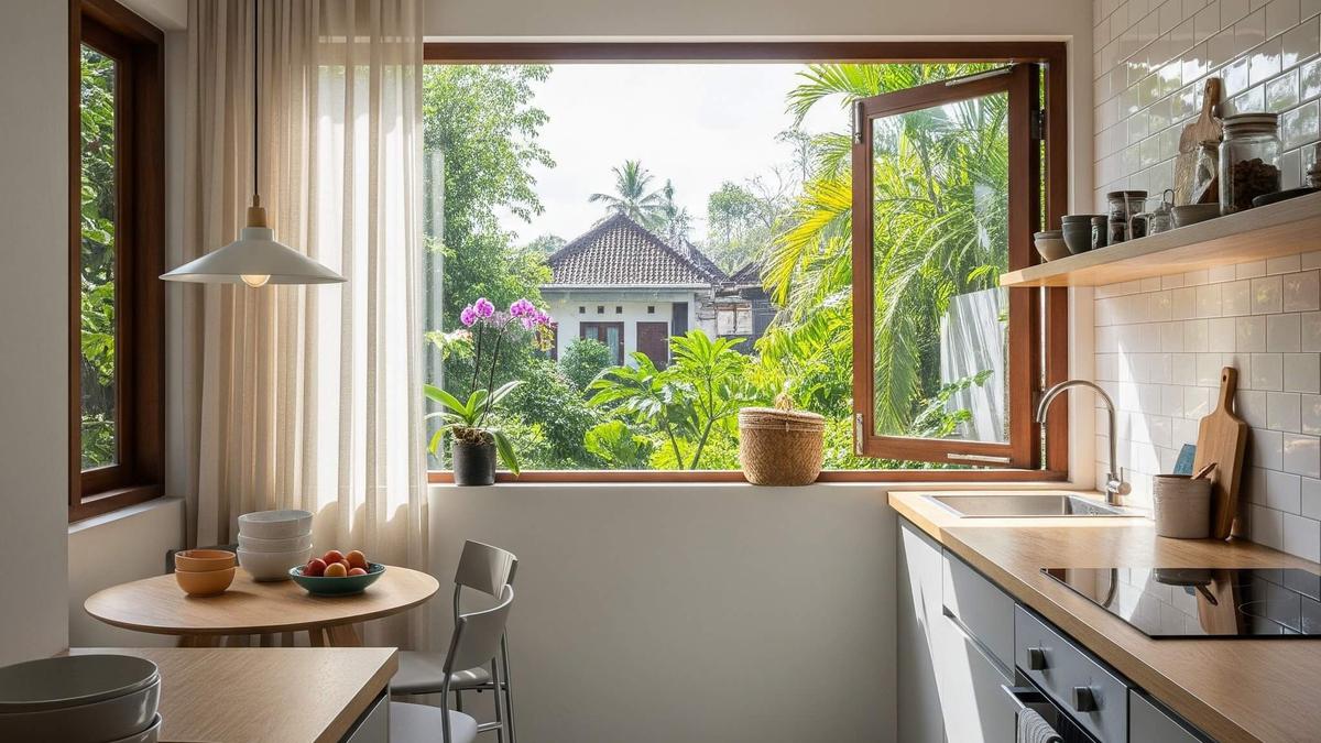 7 Model Jendela Dapur Minimalis, Bikin Ruangan Lebih Segar dan Modern