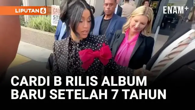 Cardi B Rilis Album Baru Setelah 7 Tahun dan Umumkan Kehamilan