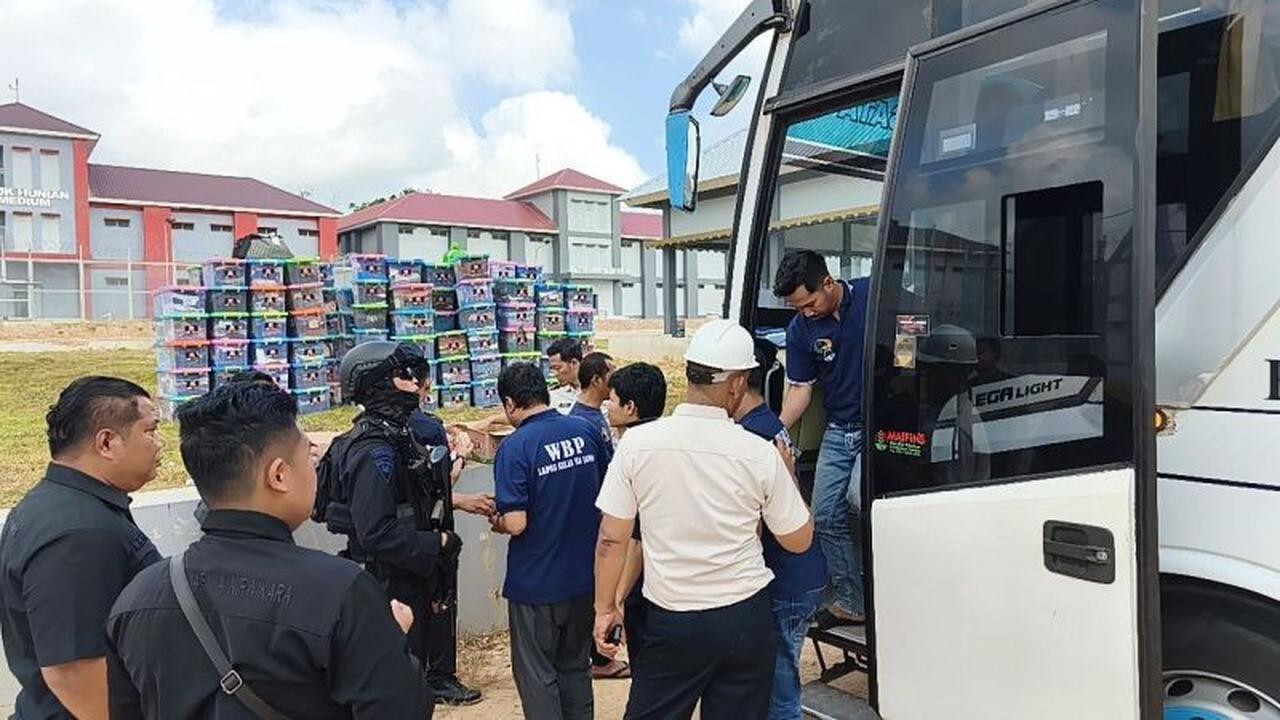 Relokasi Napi Ditjenpas: Ribuan Warga Binaan Lapas Jambi dan Bagansiapiapi Pindah ke Fasilitas Baru