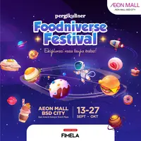 Keseruan&nbsp;Foodniverse Festival di&nbsp;AEON Mall BSD.