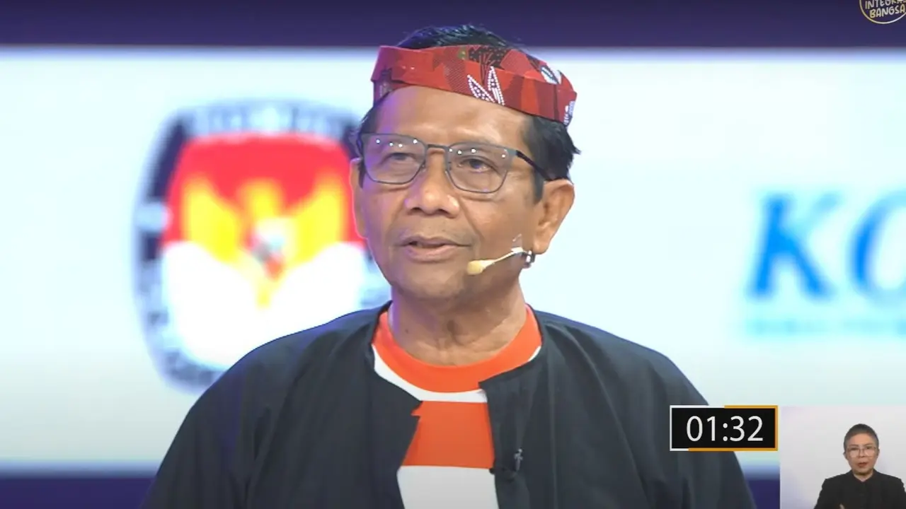 Calon Wakil Presiden Mahfud MD.