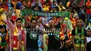 Fanatisme Bonek dalam mendukung Andik Vermansah dan Selangor FA terlihat dalam final Piala Malaysia 2015 melawan Kedah FA di Stadion Shah Alam, Selangor, Sabtu (12/12/2015). (Facebook/Faselangor.my)