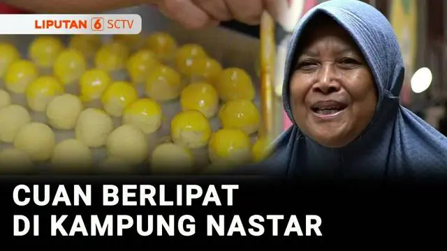Seminggu jelang lebaran, saya akan ajak Anda ke kampung nastar di Kota Tangerang. Di sini warganya turun-temurun membuat kue kering, salah satu yang paling laris yakni kue nastar. Meski usaha rumahan, omzetnya hingga puluhan juta rupiah. Inilah Beran...