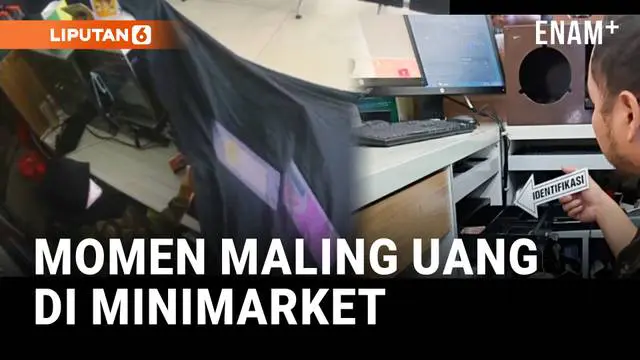 CCTV Bongkar Aksi Pencurian di Minimarket Bandara Soetta