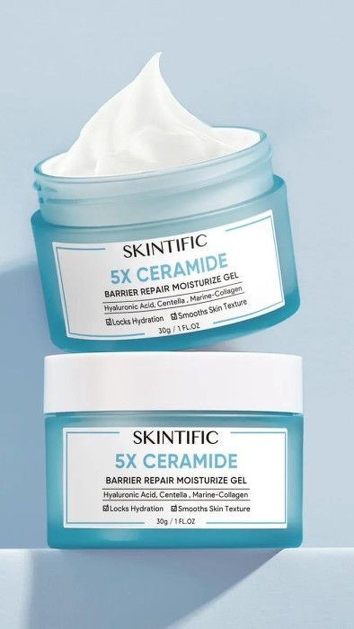 9. SKINTIFIC 5x Ceramide Barrier Moisturizer Gel