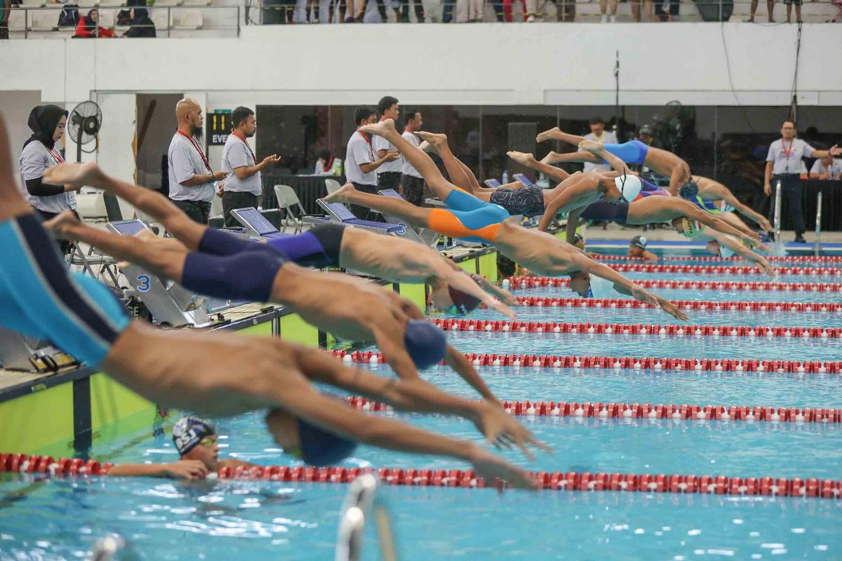 FOTO: 1.600 Atlet Bersaing di Indonesia Open Aquatic Championships 2025, Ajang Pemanasan Menuju SEA Games