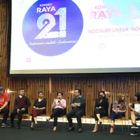 Preskon 21 Tahun Indosiar (Nurwahyunan/Bintang.com)
