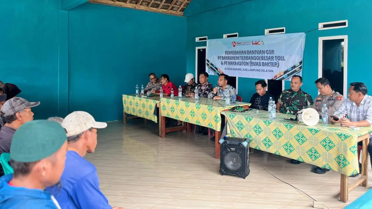 Tol Bakauheni-Terbanggi Besar (BTB) mendukung pembangunan infrastruktur desa hingga program pengendalian banjir di Lampung.