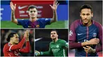 Berikut ini formasi 11 pemain termahal dunia dengan masing- masing posisinya, mulai dari bek, gelandang hingga striker. (Foto- foto Kolase AP dan AFP)