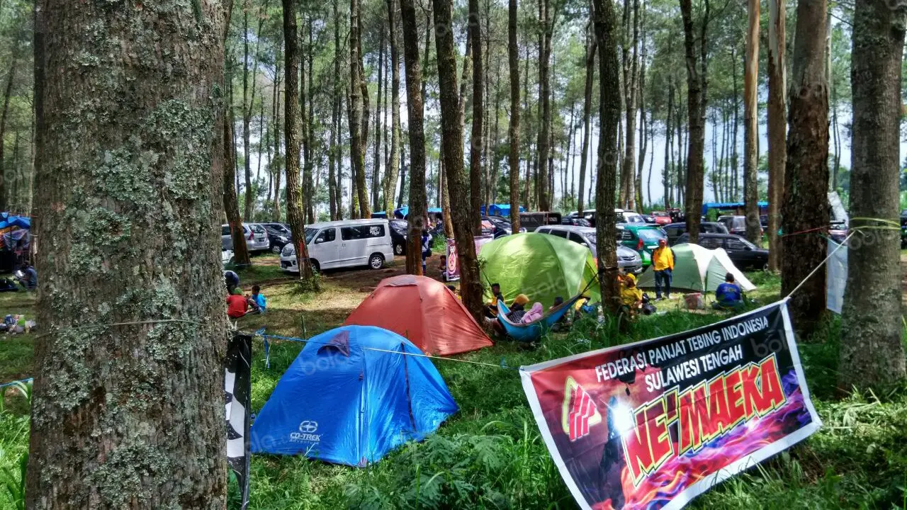Suasana Perkemahan Atlet