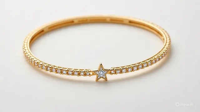 Gelang Tennis 22K Mini Charm Favorit Hijabers