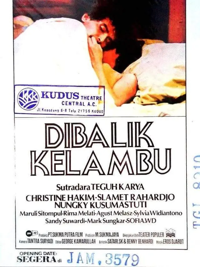 Poster film Di Balik Kelambu. (Foto: Dok. Koleksi Pribadi Daniel Irawan)