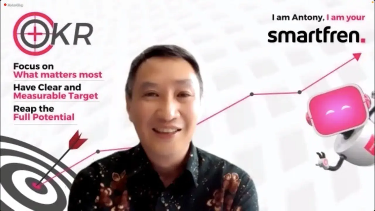 Paparan publik PT Smartfren Telecom Tbk (FREN), Senin (28/11/2022) (tangkapan layar/Pipit I.R)
