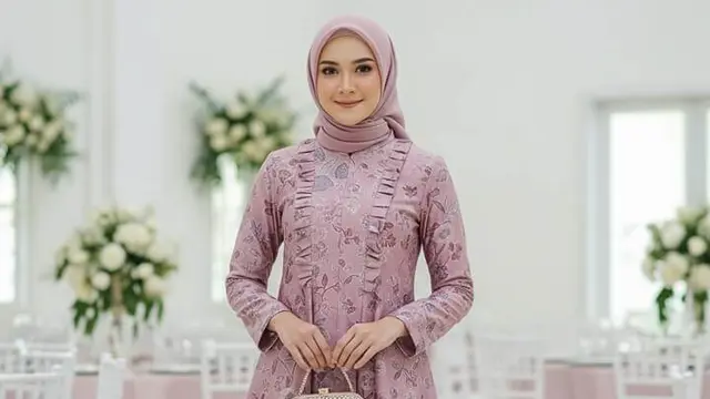 Model Atasan Batik Kombinasi Celana Bahan untuk Kondangan
