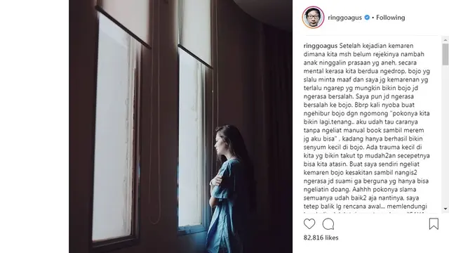Ringgo Agus Rahman (Foto: Instagram)
