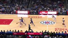 Miami Heat mengalahkan Los Angeles Clippers dengan skor 104-101 dalam lanjutan pertandingan NBA 2017-2018.