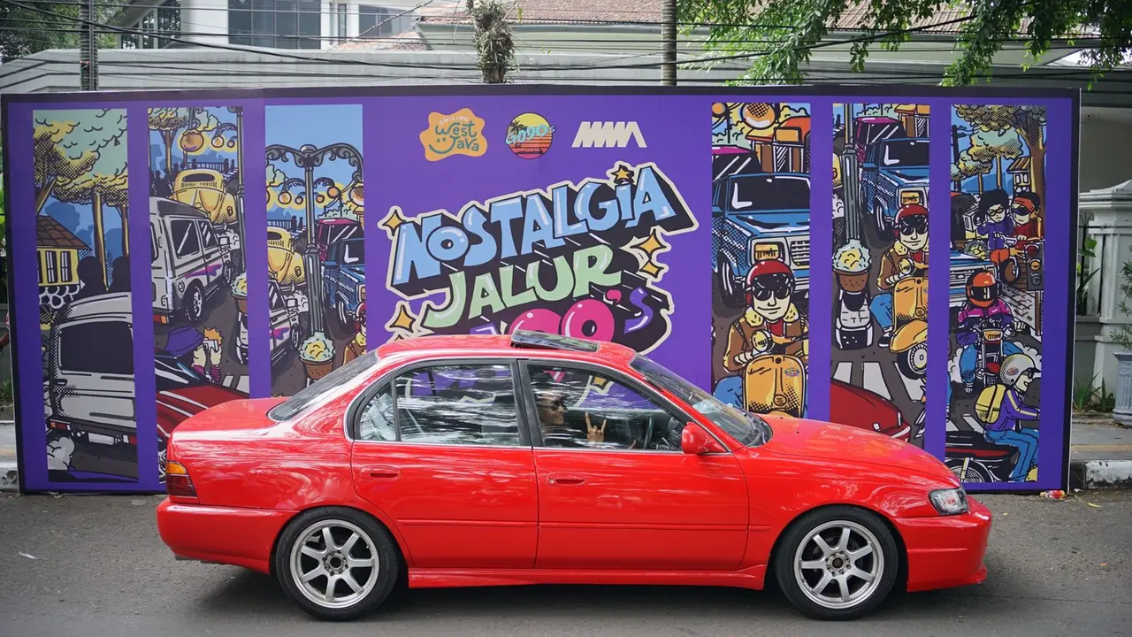 Nostalgia Jalur Da90s Hidupkan Kenangan Masa Lalu di Kota Bandung