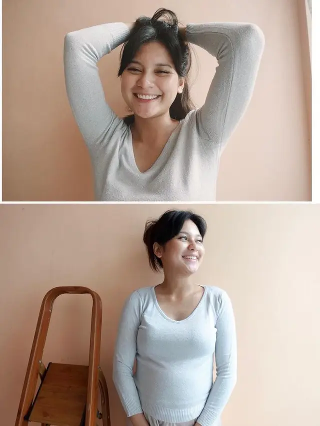 6 Gaya Sederhana Indah Permatasari Pamer Baby Bump di Usia Kehamilan 6 Bulan, Bumil Makin Glowing