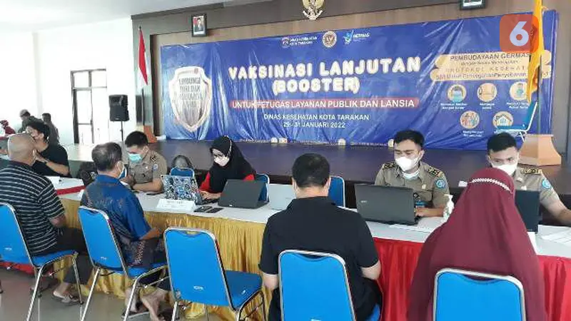 Vaksinasi Lanjutan di Tarakan