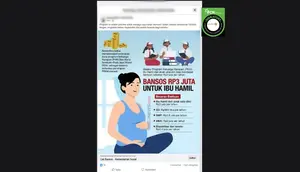 Waspada Hoaks Pendaftaran Bansos Ibu Hamil Beredar, Awas Jangan Tertipu