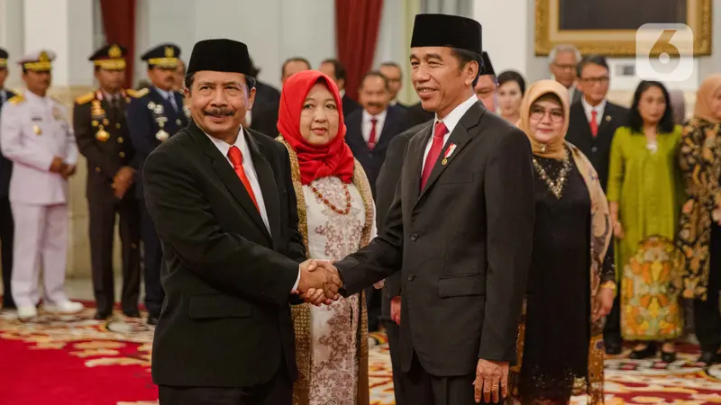 Jokowi Lantik Ketua BPIP dan Kepala BPKP Baru