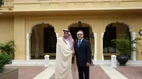 Mendag Zulkifli Hasan pada pertemuan bilateral dengan Menteri Perdagangan Arab Saudi Majid bin Abdullah Al-Qasabi yang berlangsung Kamis (24/8) di sela G20 Trade and Investment Ministerial Meeting (TIMM) di Jaipur, India.