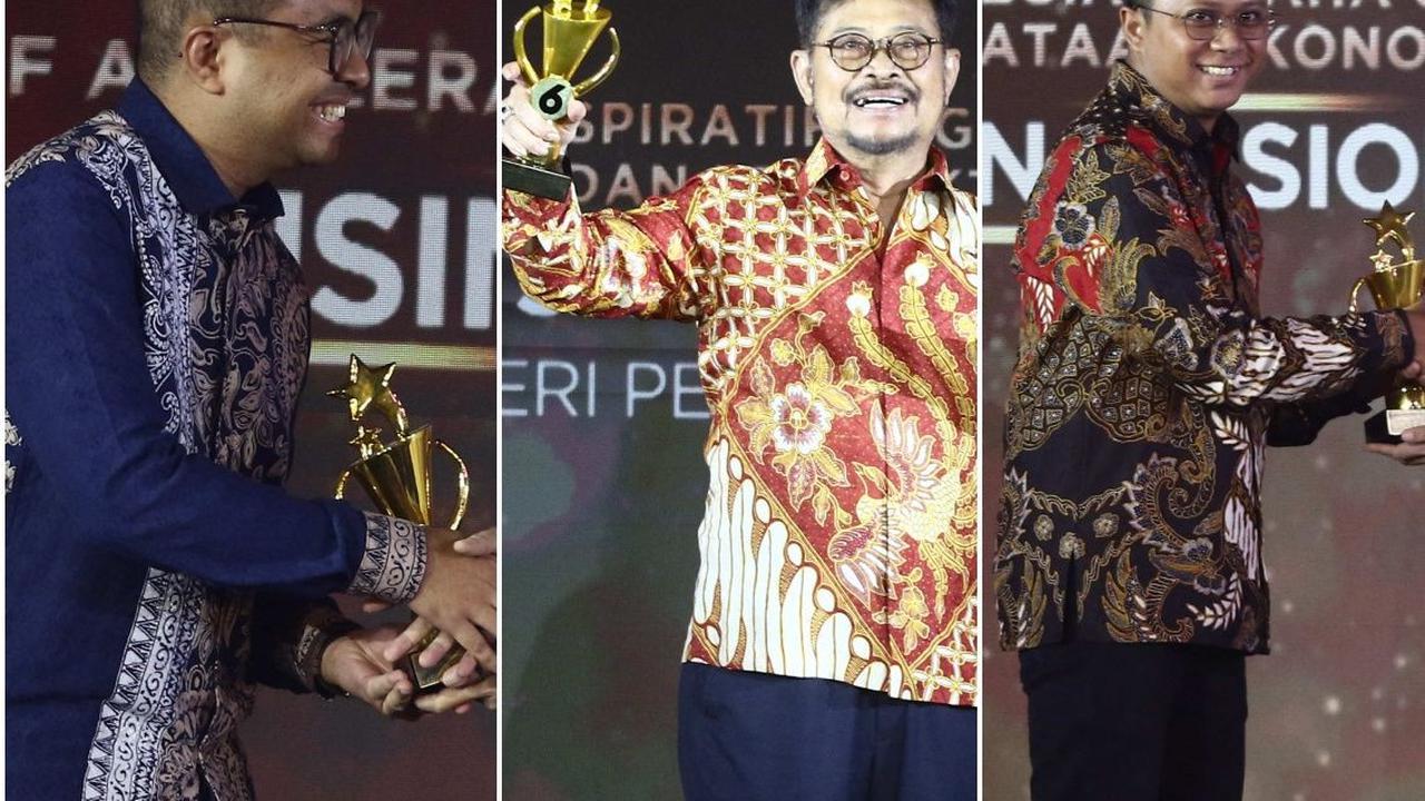 Kemudian, ada Anugerah Inspiratif yang memberikan penghargaan kepada 15 pejabat publik, kepala daerah, tokoh dan lembaga yang menginspirasi di berbagai bidang. Di antaranya adalah: