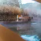 Ilustrasi onsen, pemandian air panas. (dok. Unsplash.com/Roméo A.)