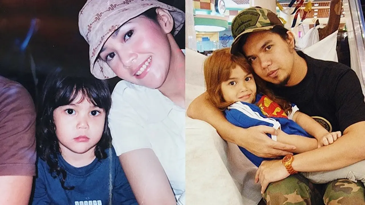 6 Potret Masa Kecil El Rumi, Menggemaskan dengan Rambut Gondrong