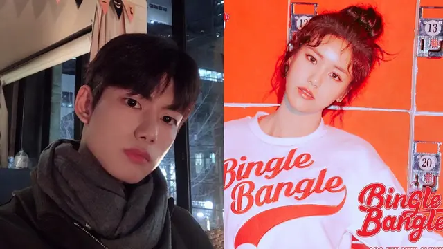 Hyejeong AOA dan Ryu Ui Hyun (Instagram/ ui_hstagram - official_team_aoa )