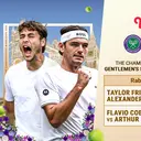 Streaming ATP Wimbledon 2026 - Perempat Final: Adu Kekuatan Fritz dan Zverev Hanya di Vidio